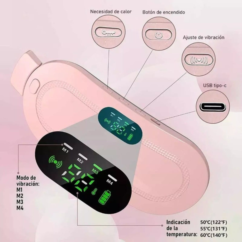 AuraTherm Cinturón Menstrual Anticolicos